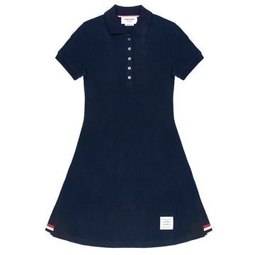 THOM BROWNE ポロリブガゼットテニスドレス 51484803 [P]