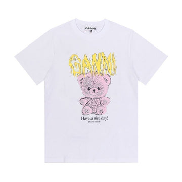 Ganni Women’s Short Sleeve T-Shirt 151056055 [P]