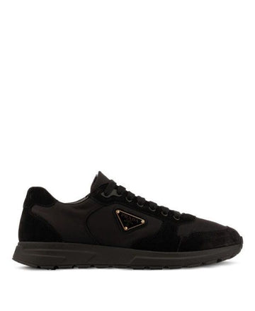 PRADA リナイロンおよびスウェードスニーカー 2EE436 D7C F0002 152537898 [P]