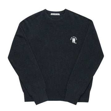 ACNE STUDIOS 男性用ニット B60293 ダークネイビーメランジ 152531233 [P]