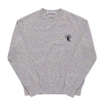 Acne Studios LIGHT GREY BROWN MELANGE Men's Knit 152531229 [P]