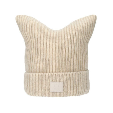 Acne Studios C40426 OATMEAL MELANGE Unisex Beanie 152531163 [P]
