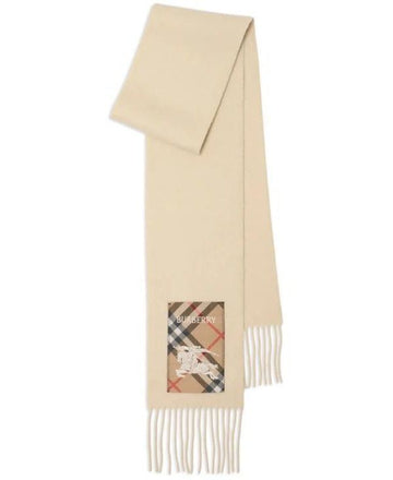 BURBERRY チェックラベルカシミアスカーフ 152528676 [P]