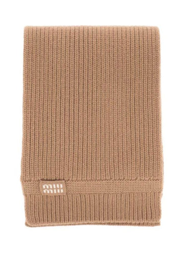 Miu Miu Wool Knit Scarf 152206262 [P]