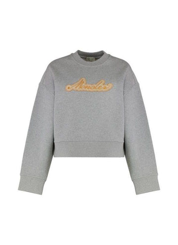 Moncler Embroidered Patch Cotton Sweatshirt 152206089 [P]
