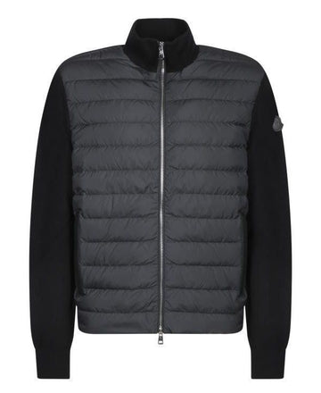 Moncler Padded Wool Cashmere Zip-Up Cardigan 9B00033 M4281 999 152206079 [P]