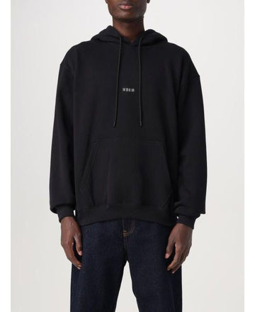 MSGM Mirror Print Jersey Hooded T-Shirt 152204879 [P]
