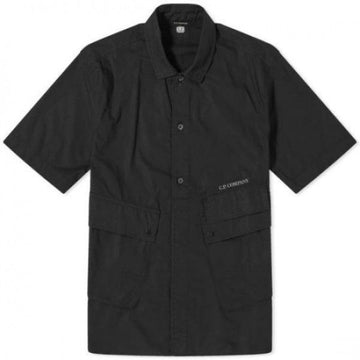 CP Company Poplin Pocket Short Sleeve Shirt 152204724 [P]