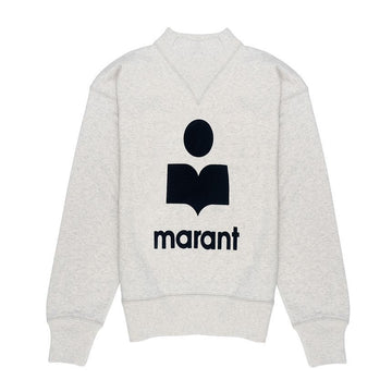 Isabel Marant MOBY Logo Sweatshirt 23PSW0003FA-A1M07E-23EC 63658240 [P]