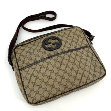 GUCCI Interlocking Logo PVC Schultertasche 159541445 [P]