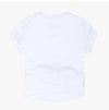 DIESEL カットアウトオーバルDロゴタブタイ女性半袖Tシャツ 157153175 [P]