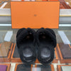 HERMES イズミール シアリング スリッパ ブラック 43 159541503 [P]