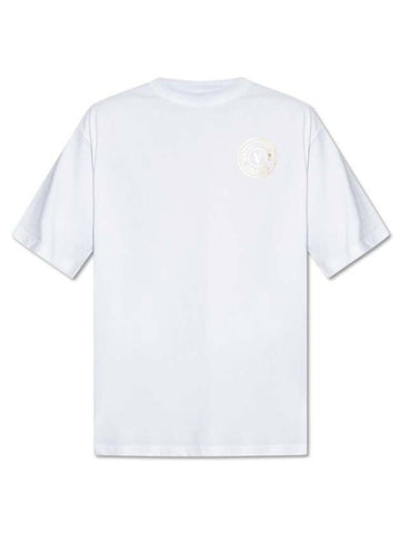 Versace T-Shirt with V Emblem 76GAHT03 CJ00T G03 133044257 [P]
