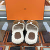 HERMES シェアリングサンダルスリッパ ブラウン 231920 159541603 [P]