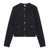 Other Brand Women's Hammered Button Cardigan 159541708 [P]