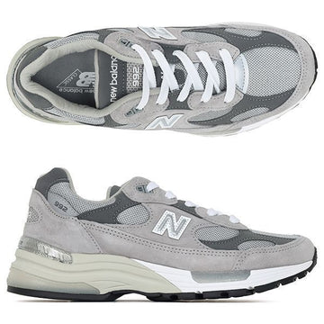 New Balance 992 Core Classic Sneakers in Gray Silver Metallic Made in USA 140312639 [P]