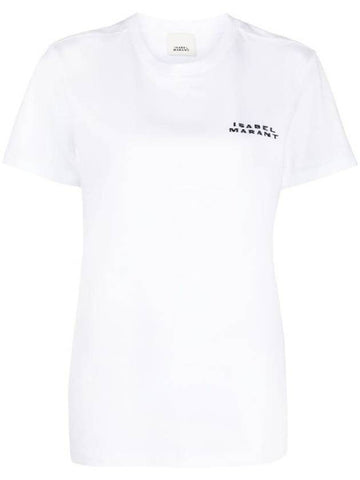 Isabel Marant Short Sleeve T-Shirt TS0103FA A2N44I 20WH 151059958 [P]