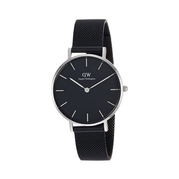 DANIEL WELLINGTON PETITE ASHFIELD Damen Mesh Quarz 32mm 80189336 [P]