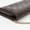 GUCCI Leder-Kettenbörse Clutch Braun 159122496 [P]