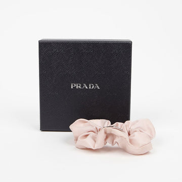 PRADA ナイロンシュシュヘアバンド ピンク 159160770 [P]
