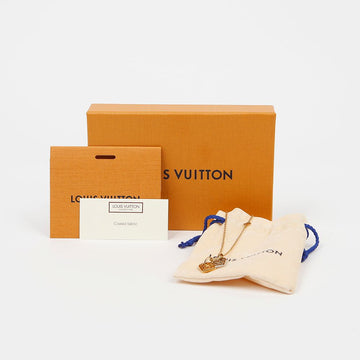 LOUIS VUITTON Gold-Silber-Nanogram-Halskette 159169661 [P]