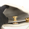 VALENTINO Top Handle Chain Bag Small Nappa Leder Ivory 159348334 [P]