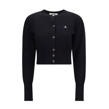 Vivienne Westwood 26FW Cropped Cardigan Black 1803002U Y005E N401 159542384 [P]