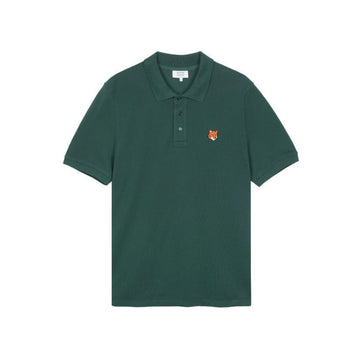MAISON KITSUNE Herren Fox Head Regular Polo Flasche Grün PM00209KP0002-P399 152318960 [P]
