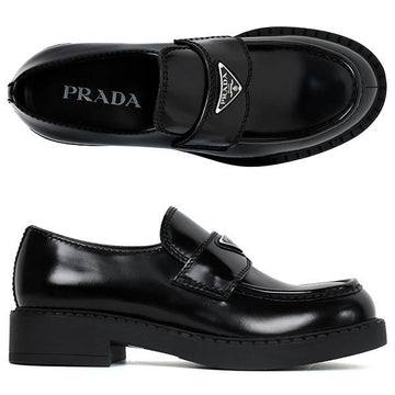 PRADA Schwarze logo-bürstete Lofer 2DE127 055 F0002 159543315 [P]