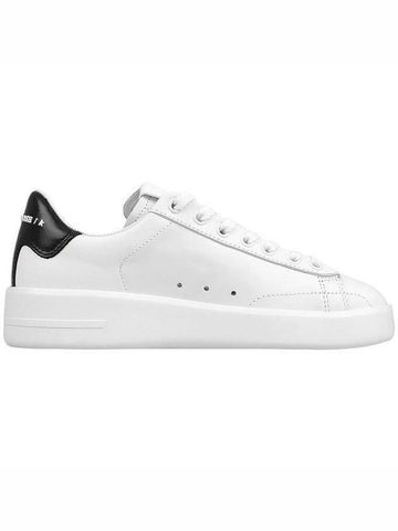 Golden Goose Pure Star Sneakers White Leather Shiny Tab 133016162 [P]