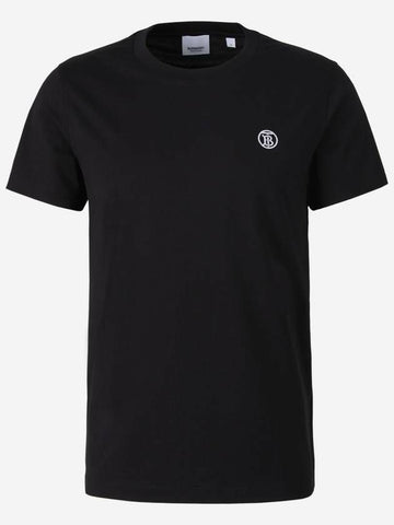 BURBERRY Monogramm-Motiv Baumwoll T-Shirt 133022966 [P]