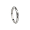 Tiffany & Co PT950 Platinum Milgrain Ring 3MM 59 37571-2 159543356 [P]