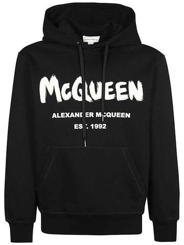 Alexander McQueen Graffiti Hooded Sweatshirt 688715 QTZ81 0901 133032805 [P]