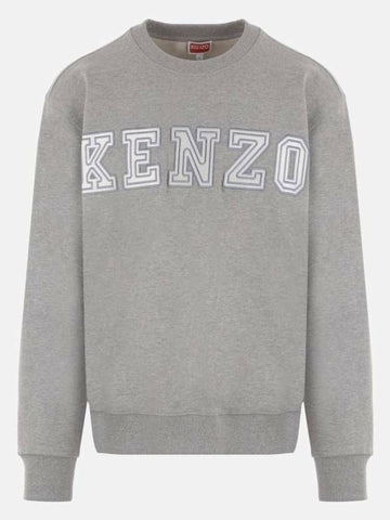 Kenzo Embroidered Logo Sweatshirt FD6 5SW00 64M F94 133043394 [P]