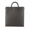Gucci Gray GG Supreme Canvas Ophidia Medium Document Tote Bag 37664Y 159543411 [P]
