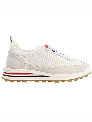 Thom Browne Suede Tech Runner Beige MFD180A 03050 100 133045450 [P]