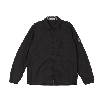 STONE ISLAND トワイルストレッチTCオーバーシャツジャケット XLサイズ 159098148 [P]
