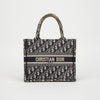 DIOR Oblique Small Book Tote Navy 159169392 [P]