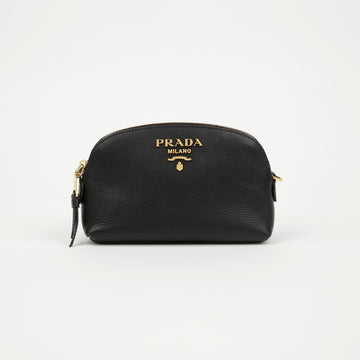 PRADA ビテロダイノジッパードームラウンドポーチ 159297027 [P]