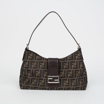Fendi Juka Shoulder Bag Brown 159123214 [P]
