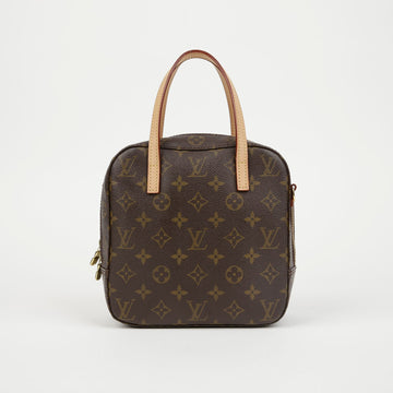 LOUIS VUITTON スポンティニ モノグラム ブラウン ショルダーバッグ 159347934 [P]