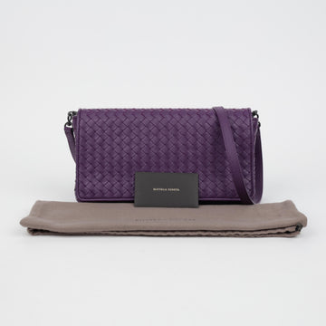 BOTTEGA VENETA イントレチャート フラップ ショルダー クロスバッグ 159348070 [P]