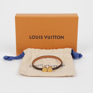 LOUIS VUITTON Historisches Mini Monogramm Armband Gold 159410026 [P]