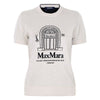 MAXMARA Ecru Euphoria Woll Kurzarmstrick SMMEUFORIA 020 156722115 [P]