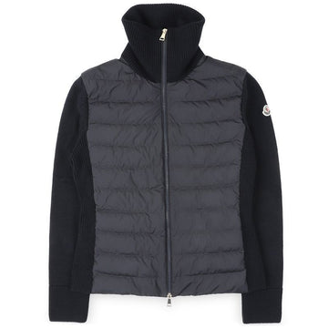 Moncler High Neck Mix Padding Zip-Up Jacket 155068971 [P]