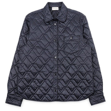 MONCLER Quilted Jacket mit Logo-Patch für Damen (Navy) 2F00001 788UY 778 152100553 [P]