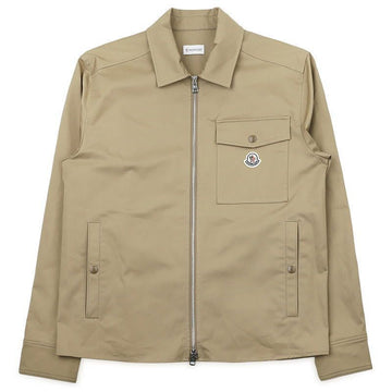 Moncler Cotton Blend Gabardine Overshirt Jacket 151634403 [P]
