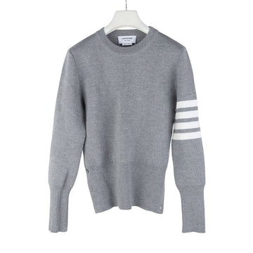 Thom Browne Classic Wool Milano Stitch 4-Bar Armband Knit 38 37666-1 159558295 [P]