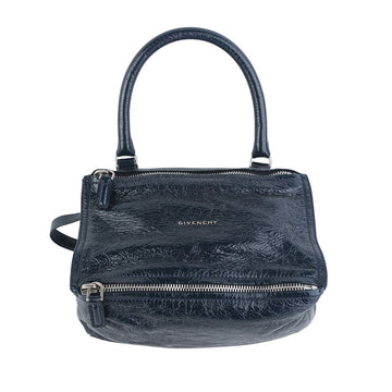 Givenchy Pandora Small Crossbody Bag in Deep Blue Patent 37666-4 159558341 [P]
