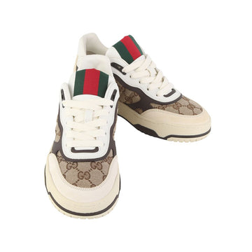 Gucci GG Canvas Sneakers 36 Size 37668Y-1 159558434 [P]